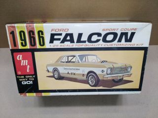 Vintage Amt 1966 Ford Falcon Futura In 1/25th Scale.