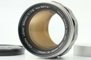 Rare,  Canon 50mm F1.  2 Lens For Leica L Screw Mount L39 Ltm Japan