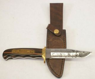 Nos Vtg Buck American Revolution Bicentennial 1776 - 1976 Spirit Of 76 Knife