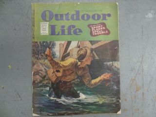 Ww2 Army Special Services Overseas Edition Of Outdoor Life - May 1945 Bk104