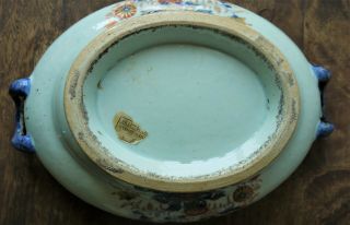 Chinese export porcelain imari tureen - early C18th - Kangxi,  Yongzheng? 6