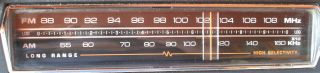 Vintage GE General Electric Model 7 - 2885F Superadio II AM/FM Portable Radio EXC 3