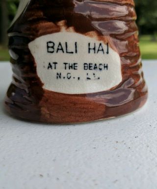 Vintage Bali Ha ' i At The Beach Orleans N.  O.  LA RARE TIKI BOB MUG 5