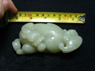 FINELY CARVED CHINESE Jade Statue - See Video a3 2