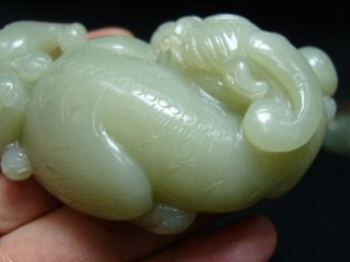 FINELY CARVED CHINESE Jade Statue - See Video a3 5