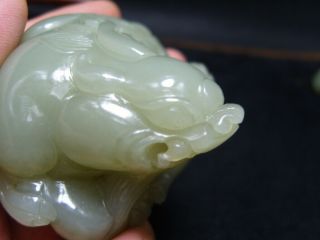 FINELY CARVED CHINESE Jade Statue - See Video a2 10