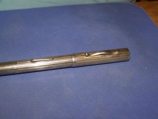 Vintage Sterling Silver Fountain Pen & Pencil Combination by T.  L.  & Son 2