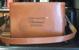 VINTAGE VIEW MASTER PERSONAL STEREO CAMERA WITH CUSTOM LEATHER CASE 8