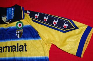 CHAMPION PARMA AC SHIRT 1999 2000 DEADSTOCK JERSEY FOOTBALL 90S VINTAGE 5