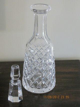 Vintage Waterford Crystal Wine Decanter Alana Early Mark Ireland