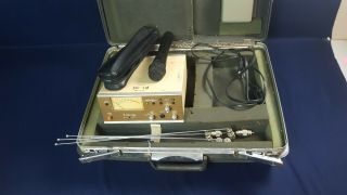 Vintage Cetec Vega Wireless Microphone Dynex Ii System R42 Antenna Case