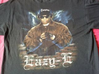 Rare Rap Tee Easy E Ruthless Record N.  W.  A.  Hiphop Big Notorious T Shirt