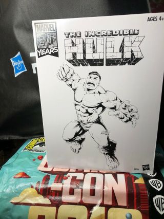 Sdcc 2019 Exclusive Marvel 80th Anniversary Vintage Hulk - In Hand