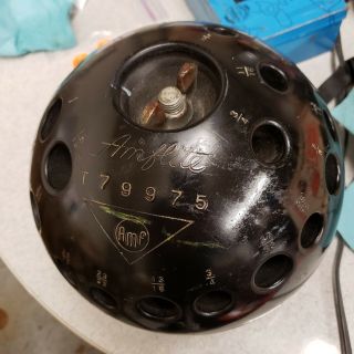 Vintage Amflite Amf Ebonizer Curval Bowling Ball Grip Fitter Sizer Rare