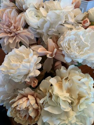 80,  Vintage Flowers Artificial Wedding,  Bridal Shower