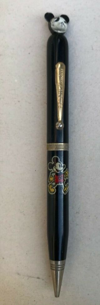 Vintage Mickey Mouse Disney Inkograph Mechanical Pencil