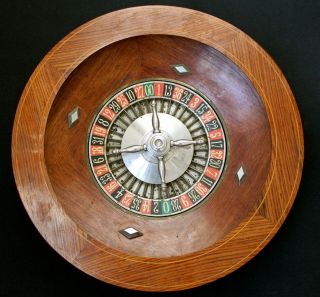 Stunning French Antique Casino Roulette Wheel Bh Dyas Co Los Angeles