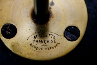 STUNNING FRENCH ANTIQUE CASINO ROULETTE WHEEL BH DYAS CO LOS ANGELES 4