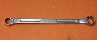 Snap On Vintage 1 - 1/16 - 1 - 1/4 " Flank Drive Box Wrench 10° Offset 12 Point Xv3440