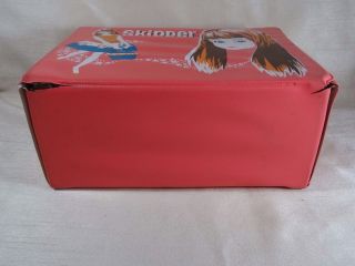 Vintage 1965 Skipper Vinyl Lunch Box,  Dark Pink (Mattel Barbie & Friends) 2
