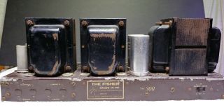 Fisher Sa - 300 El34 Vintage Stereo Tube Amplifier