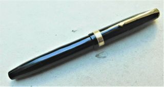 Italic Conway Stewart Fountain Pen Vintage Black