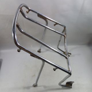 Suzuki A100 A 100 Luggage Rack Mount Carrier Chrome Motorcycle Vintage