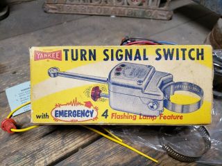 Nos Vintage Usa Made Yankee Turnflex 736 Turn Signal Switch Hot Rod