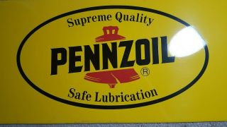 Vintage Pennzoil Sign In Very Good Shape