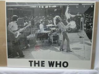The Who Band Rock Vintage Poster Garage Bar Cng491