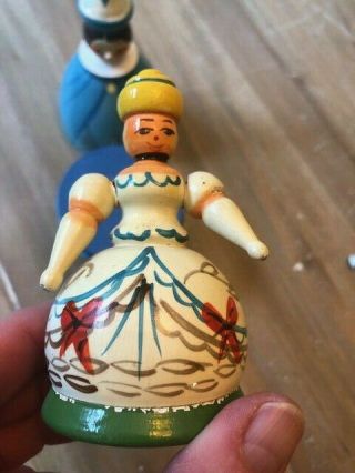 Vintage Cinderella Polish nesting doll Extremely Rare - Complete set of 3 4