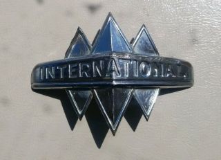 Vintage International Pickup Truck Emblem 1930 