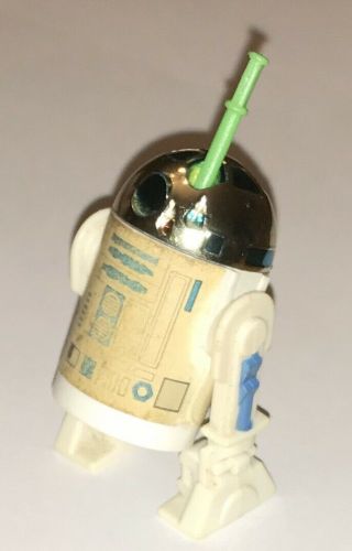 R2 - D2 With Pop - Up Lightsaber,  Vintage Star Wars,  Last 17 1985 Potf (loose)