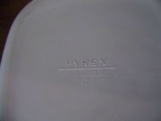 RARE 1958 EXPERIMENTAL PYROCERAM Pyrex Corning Casserole Dish PROTOTYPE HTF 4