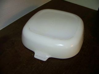 RARE 1958 EXPERIMENTAL PYROCERAM Pyrex Corning Casserole Dish PROTOTYPE HTF 7