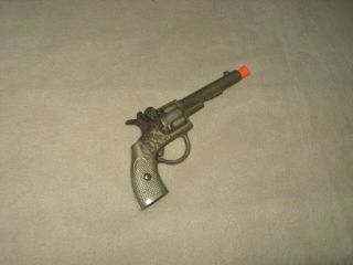 Vintage Western Mini Cadet 5 1/2 " Toy Cap Gun Western Pistol / Usa /