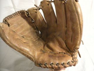 VINTAGE Wilson The A2000 Baseball Glove Made In USA RHT EARLY MODEL REPAIR 2