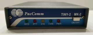 Vintage Paccomm Packet Radio Sys.  Eprom Tampa Tiny 2 Mk 2 Vdc Option Telecom.