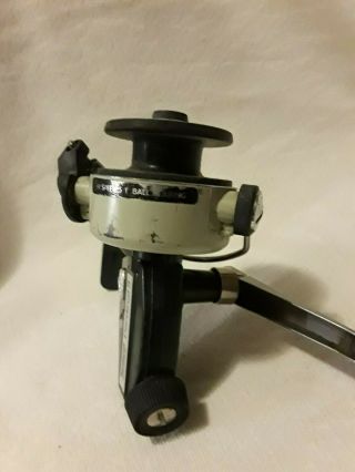 Vintage Zebco Cardinal 3 Fishing Reel Hi Speed Spinning Reel 4