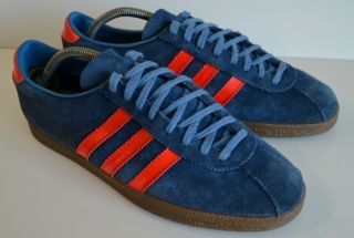 Vintage Adidas Dublin City Series UK 9.  5 made in Yugoslavia 70 - 80s Rare Casuals 2