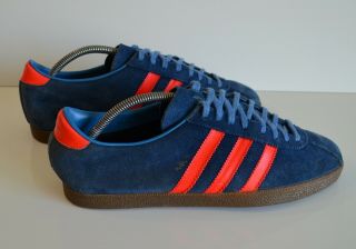Vintage Adidas Dublin City Series UK 9.  5 made in Yugoslavia 70 - 80s Rare Casuals 4