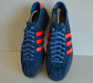 Vintage Adidas Dublin City Series UK 9.  5 made in Yugoslavia 70 - 80s Rare Casuals 6