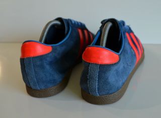 Vintage Adidas Dublin City Series UK 9.  5 made in Yugoslavia 70 - 80s Rare Casuals 8