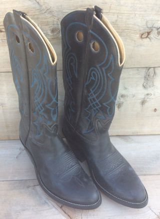 Vintage Handmade Wilson Boots Livingston Montana