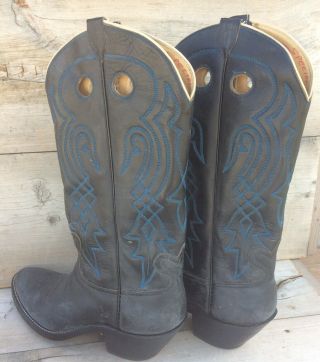 Vintage Handmade Wilson Boots Livingston Montana 2