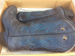 Vintage Handmade Wilson Boots Livingston Montana 7
