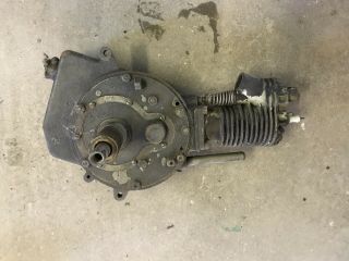 Antique Vintage Autoped Motorcycle Motor Engine