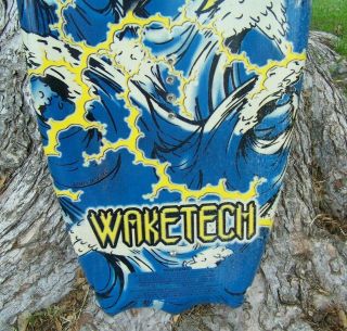 Vintage Byerly Waketech Wake Tech Neptune Poseidon Ocean Octopus Wake Board 5