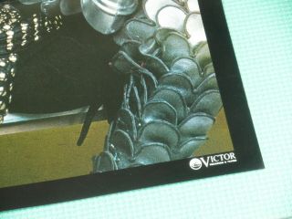 KISS LP Love Gun 1st Press w/Rare Fold Poster,  Paper Gun Japan VIP - 6435 OBI 5