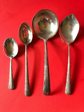 Towle Candlelight Sterling Silver Spoons & Ladle - 4 Total - 121 Grams
